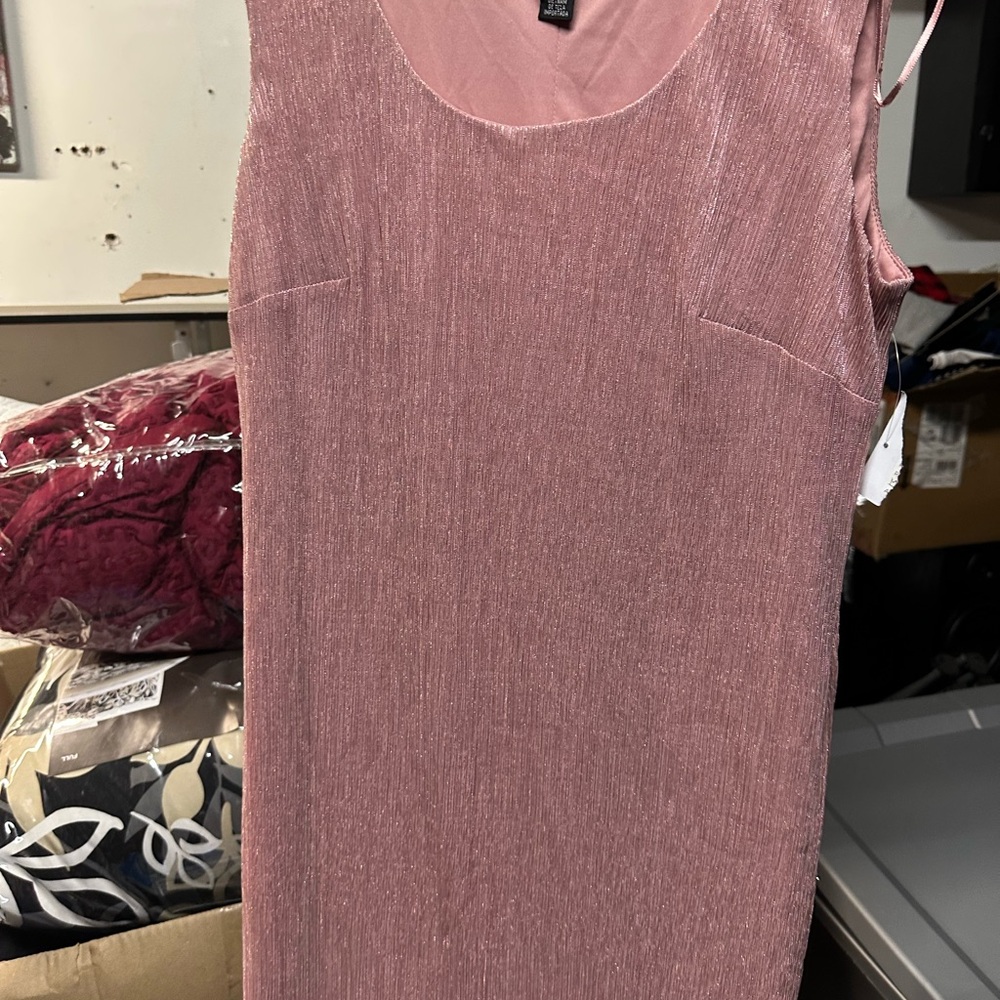 Pink Sleeveless Dress
